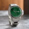 Classic Chronograph Wooden Watch Ebony Green Limited Edition - Afbeelding 6