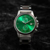 Classic Chronograph Wooden Watch Ebony Green Limited Edition - Afbeelding 8